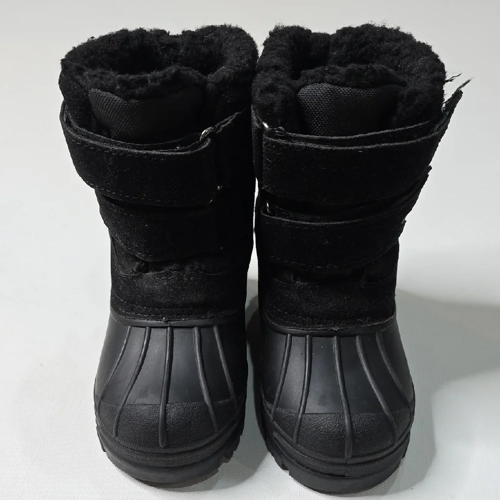 508. Khombu Black Insulated Snow Boots